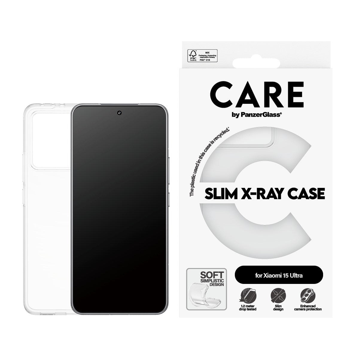 CARE™ by PanzerGlass® X-Ray Case Xiaomi 15 Ultra